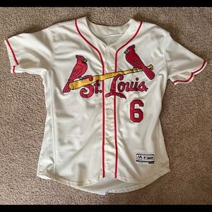 St. Louis Cardinals Throwback Jersey, #6 Stan Musial, Mens Large